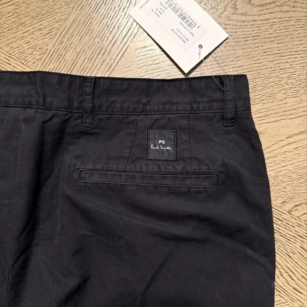 PAUL SMITH men’s mid fit Chino pants size 33
